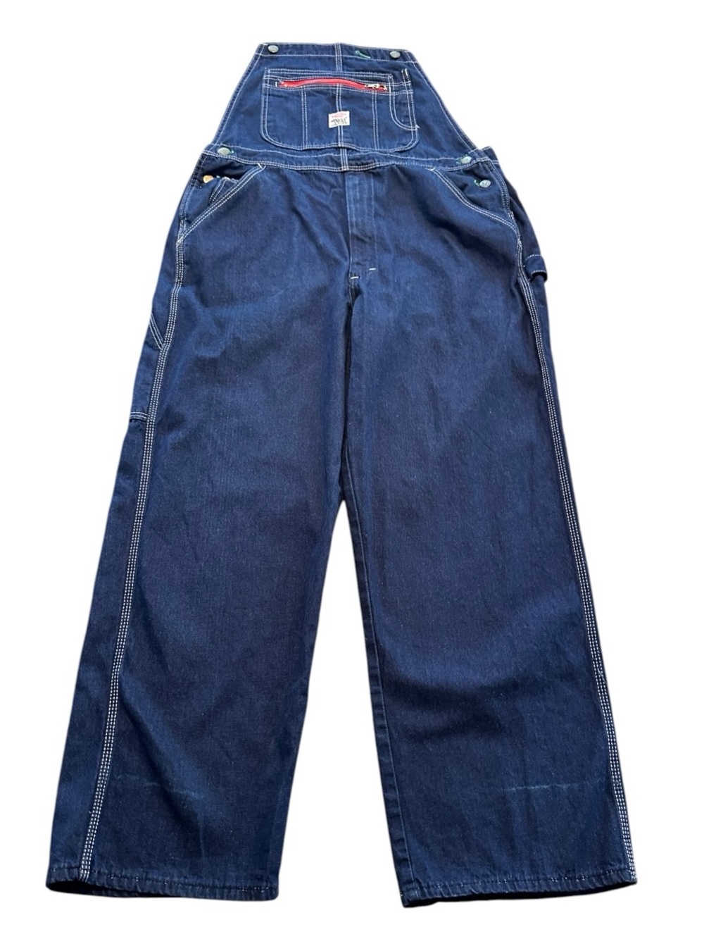 Vintage Pointer Brand Men’s Denim Overalls 38x30 USA Carpenter NO SUSPENDERS